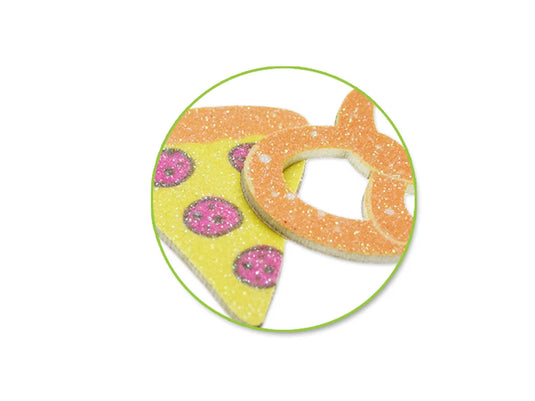 Krafty Kids: 3D Foam-Fun Glitter Stickers I) Food Truck Treats