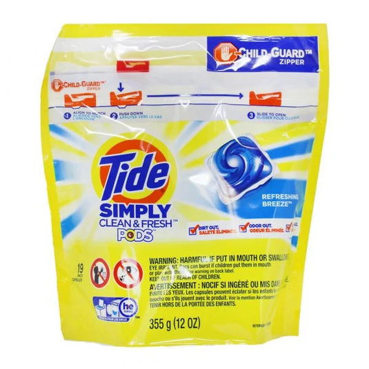 TIDE 355G 19CT SIMPLY DAYBREAK FRESH