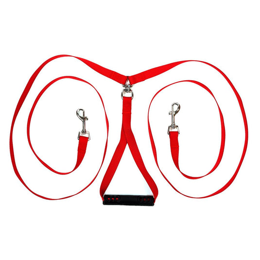 PAWS Dual Dog Leash, hang card