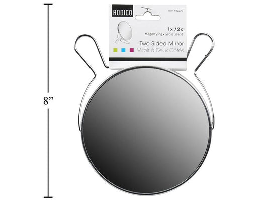 Bodico 2-sided Metal Stand Mirror, h/c(HZ)