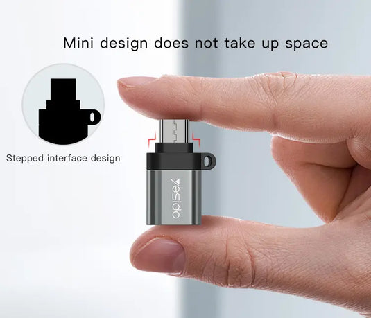 Mini function Micro card reader OTG adapter