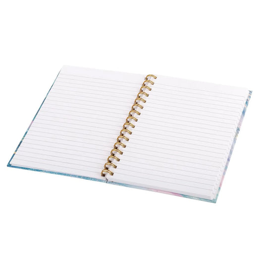 Foil Laser Spiral, ruled Notebook 4 styles, 80s,70g, hard cover