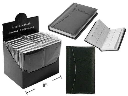 3.75" x 6.25" 192-page Address Book