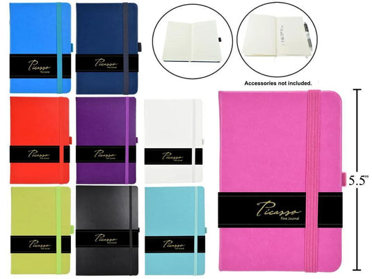 Picasso, 3.5 x 5.5" 80-sheet Ruled Fine Journal, 80gsm, 9c, wrapper