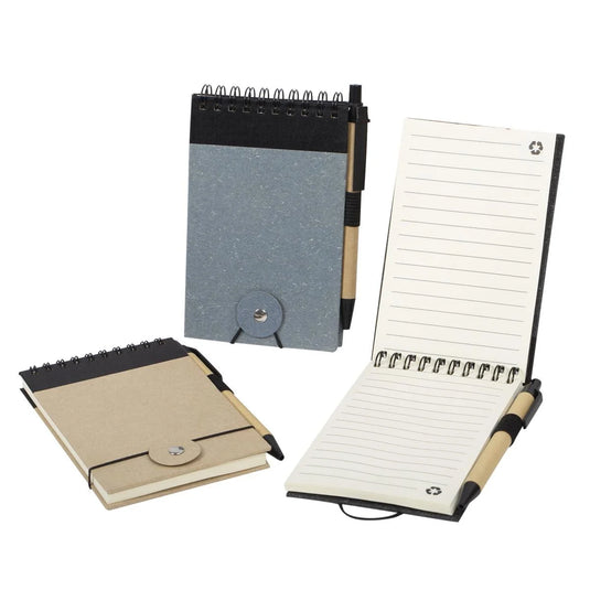 O.WKs Fiber Pocket Pad w/Ball pen 70s / 70g Blank 85x135mm