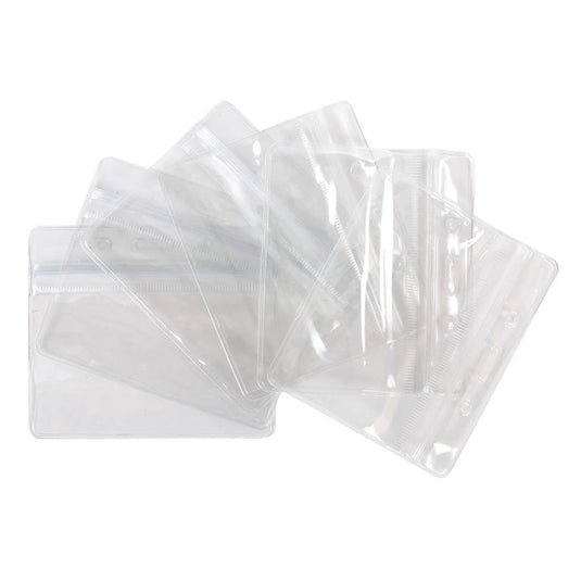 O.WKs. 6-pc Hor. Badge Holder, b/c