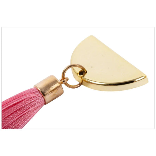 O. Wks - 3 pcs Tassel magnetics Pink,Wht,Blue. Locker series, b/c