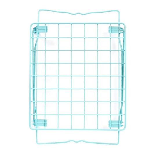 O.WKs. Locker Stack-N-Shelf, BLUE 28.5x25.5cm,Card tie on