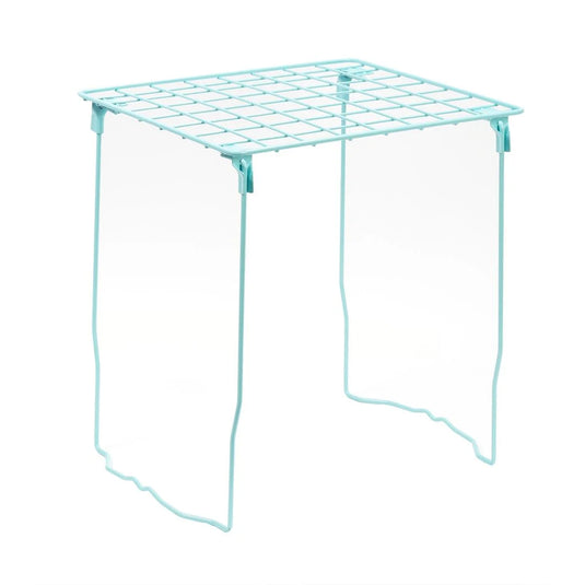 O.WKs. Locker Stack-N-Shelf, BLUE 28.5x25.5cm,Card tie on