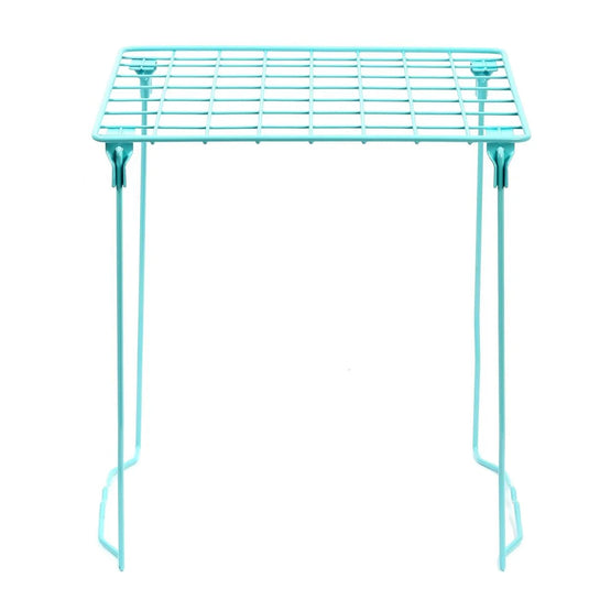 O.WKs. Locker Stack-N-Shelf, BLUE 28.5x25.5cm,Card tie on