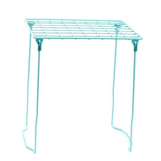 O.WKs. Locker Stack-N-Shelf, BLUE 28.5x25.5cm,Card tie on