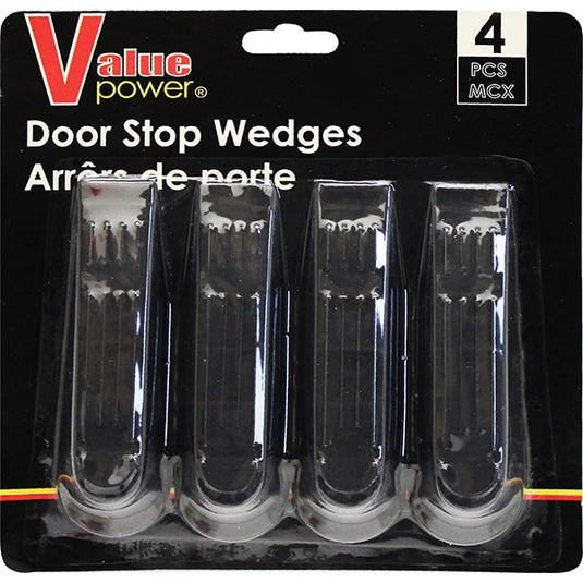 Door Stopper Wedge 4P Black