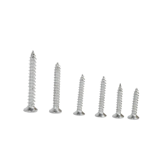 H.E. Master Pro, 110-pc Assorted Countersunk Screws, pvc bx w col