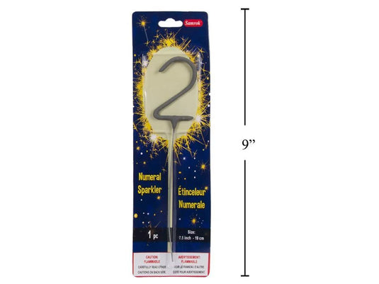 Number 2 Sparkler, Prntd. Blister card