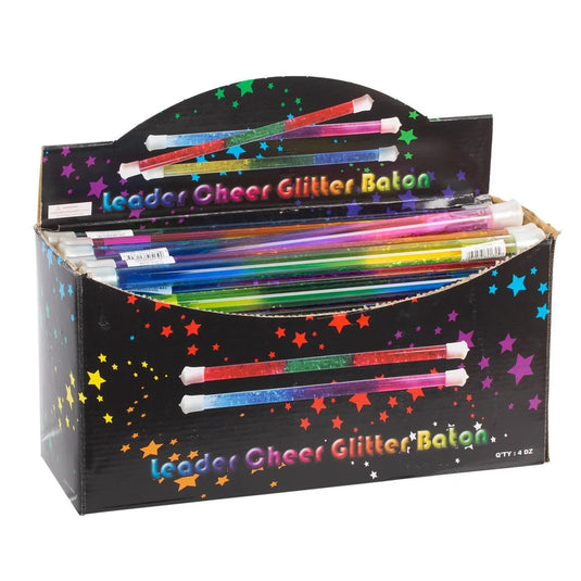 12"Water Filled Sparkle Party Baton