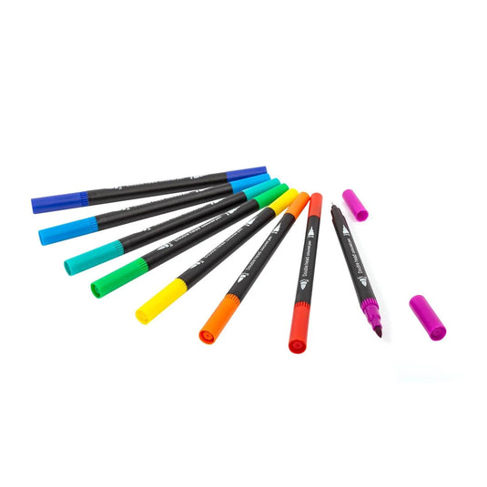 T4C, 24-pc Dual-tip brush pens, watercolor