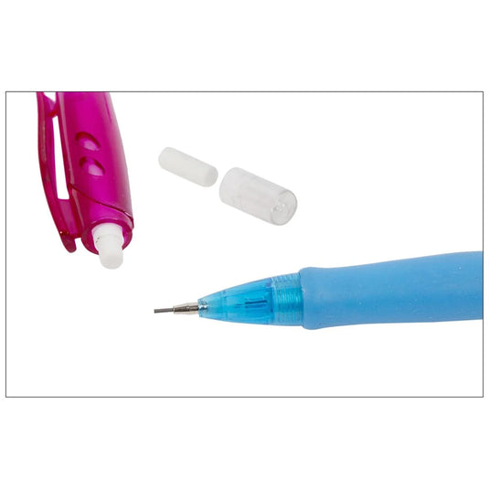 O.WKs. 5-Pc 0.7 Mechanical Pencil w/Comfort Grip, clam pack