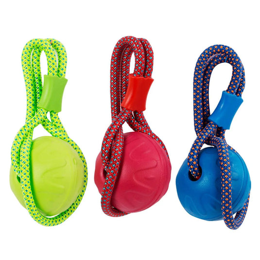 PAWS 16" Floating Rope Ball, Tie Card