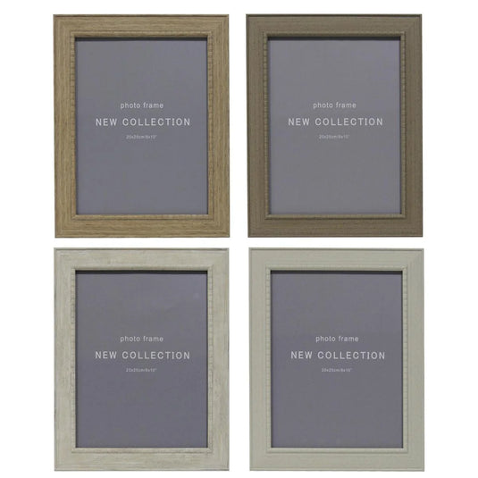 ELLA 8X10" RIDGED PS FRAME