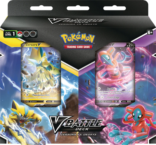Pokemon V Battle Deck Deoxys Vs Zeraora Bundle (Multiples Of 6)