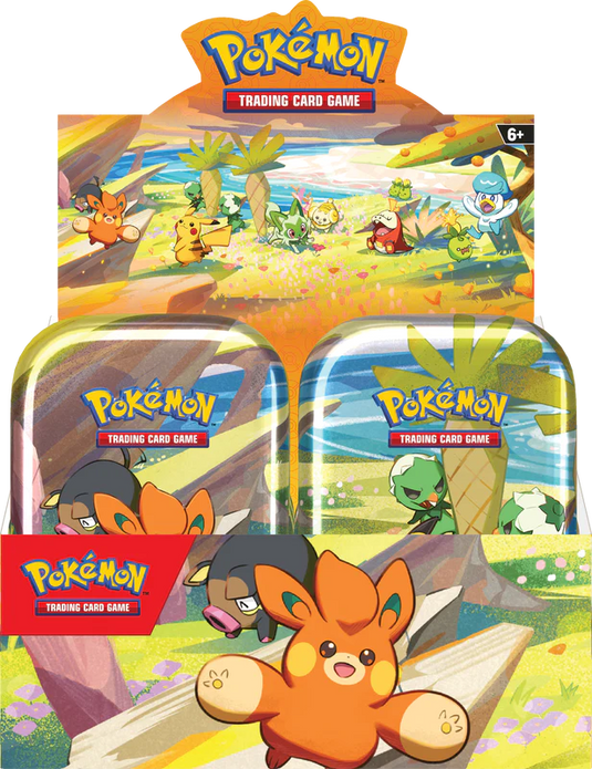 Pokemon Paldea Friends Mini Tin 10ct Display
