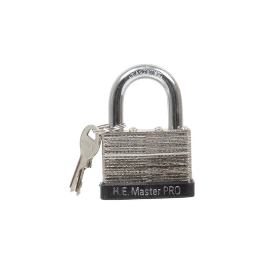 H.E. Master Pro, 1.75" Laminated Padlock, b/c(HZ)