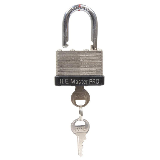H.E. Master Pro, 1.75" Laminated Padlock, b/c(HZ)
