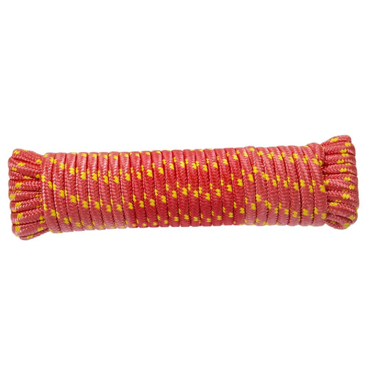 H.E. Master Pro, Poly Rope, 50ft. x 3/8", red, col labe