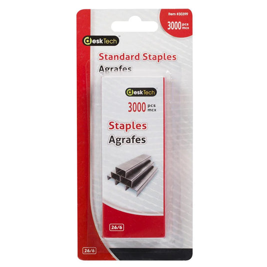 O.Ws 3000-pc 26/6 Staples, b/c