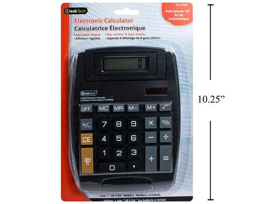 Desk Tech, Big Display Desk Calculator, b/c