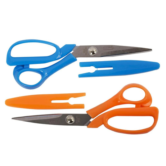 Desk Tech 8" Stainless Steel Scissors w Safety Cap