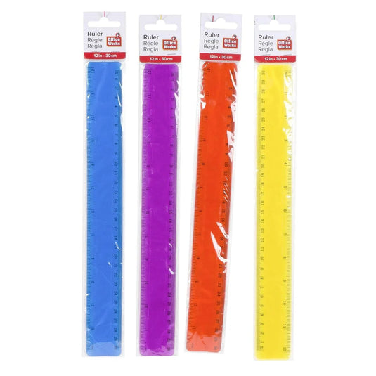 O.WKs. 12" Bendable Soft Ruler