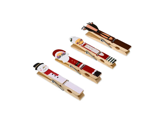 Seasonal Essentials: Character Clothespins A) Holiday Icons