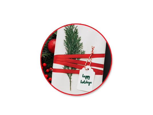 Holiday Ribbons/Trims: 3yds Adornments Asst x36 A) Red + Green