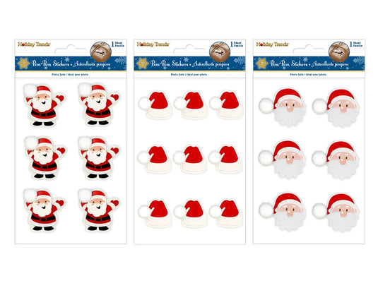 Holiday Trendz: Seasonal Icon Series Asst 12eax3styles A) Santa Medley