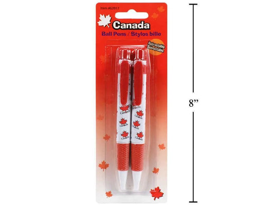 Canada 2pk Ball Pens, b/c