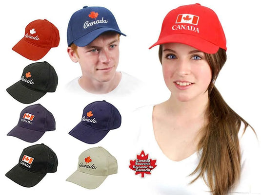Canada Baseball Cap, Embroidery Design, tag