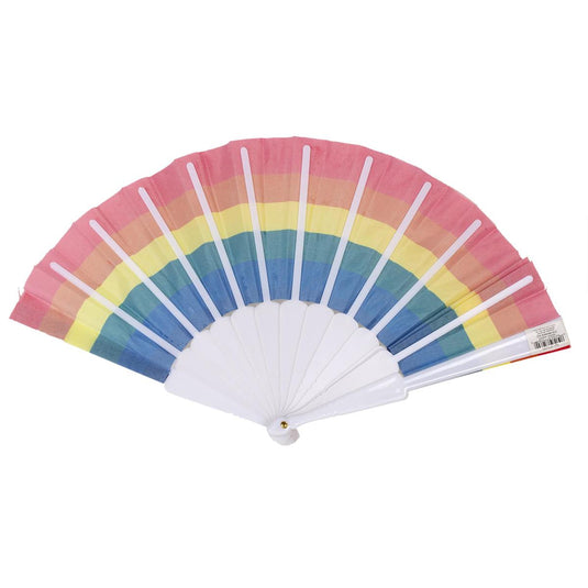 Celebrate Pride Folding Fan, 9", Cht