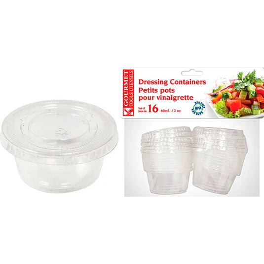 Dressing Container 16Pk