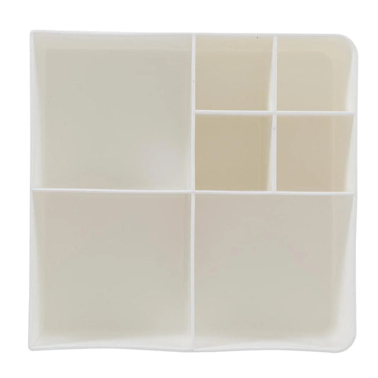 Bodico, 7-Compartment Organizer, white, col box, 14x14x7cm