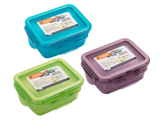 Luciano 180ml Container w/ Locking Lid, 4.25"x3.375"x1.875"