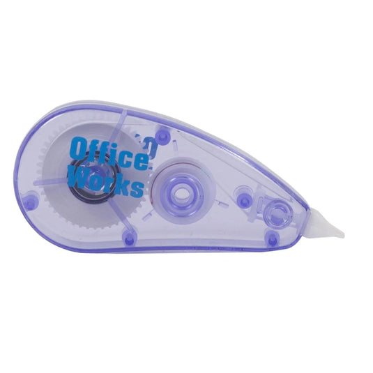 O.WKs. Correction Tape, 8m(L) x 5mm(W), b/c