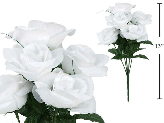 Large Roses, White Large Roses, White