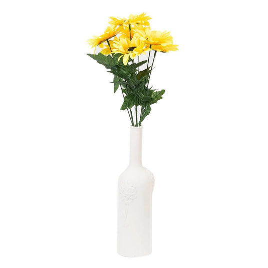 Country Garden 14.5"L 7 Stem Artificial Sunflowers Bunch, label